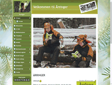 Tablet Screenshot of aarringer.com
